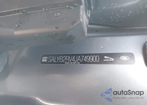 2018 Land Rover Range Rover Velar P380 S из США, поврежденный, VIN SALYB2RV4JA749900